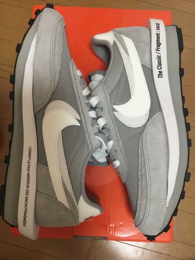 Fragment × sacai × Nike LD Waffle "Light Smoke Grey"