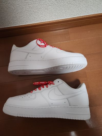 Supreme × Nike Air Force 1 Low "White"