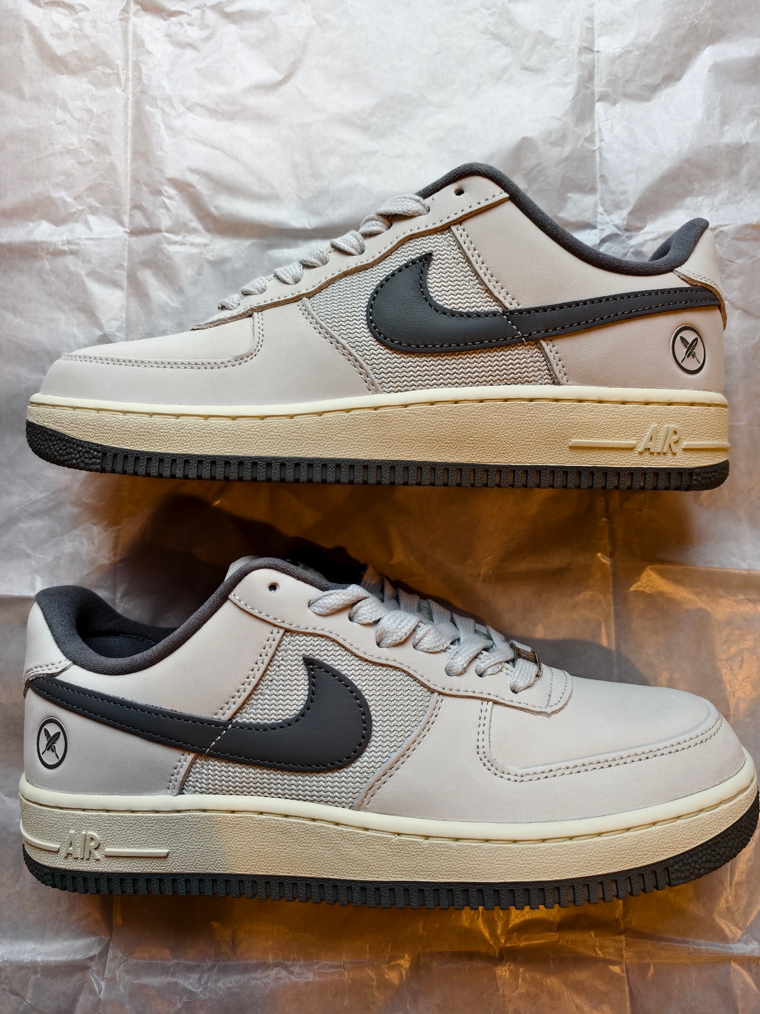 Yuto Horigome × Nike SB Air Force 1 Low "Light Bone/Iron Grey"