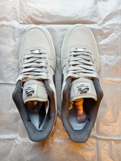 Yuto Horigome × Nike SB Air Force 1 Low "Light Bone/Iron Grey"