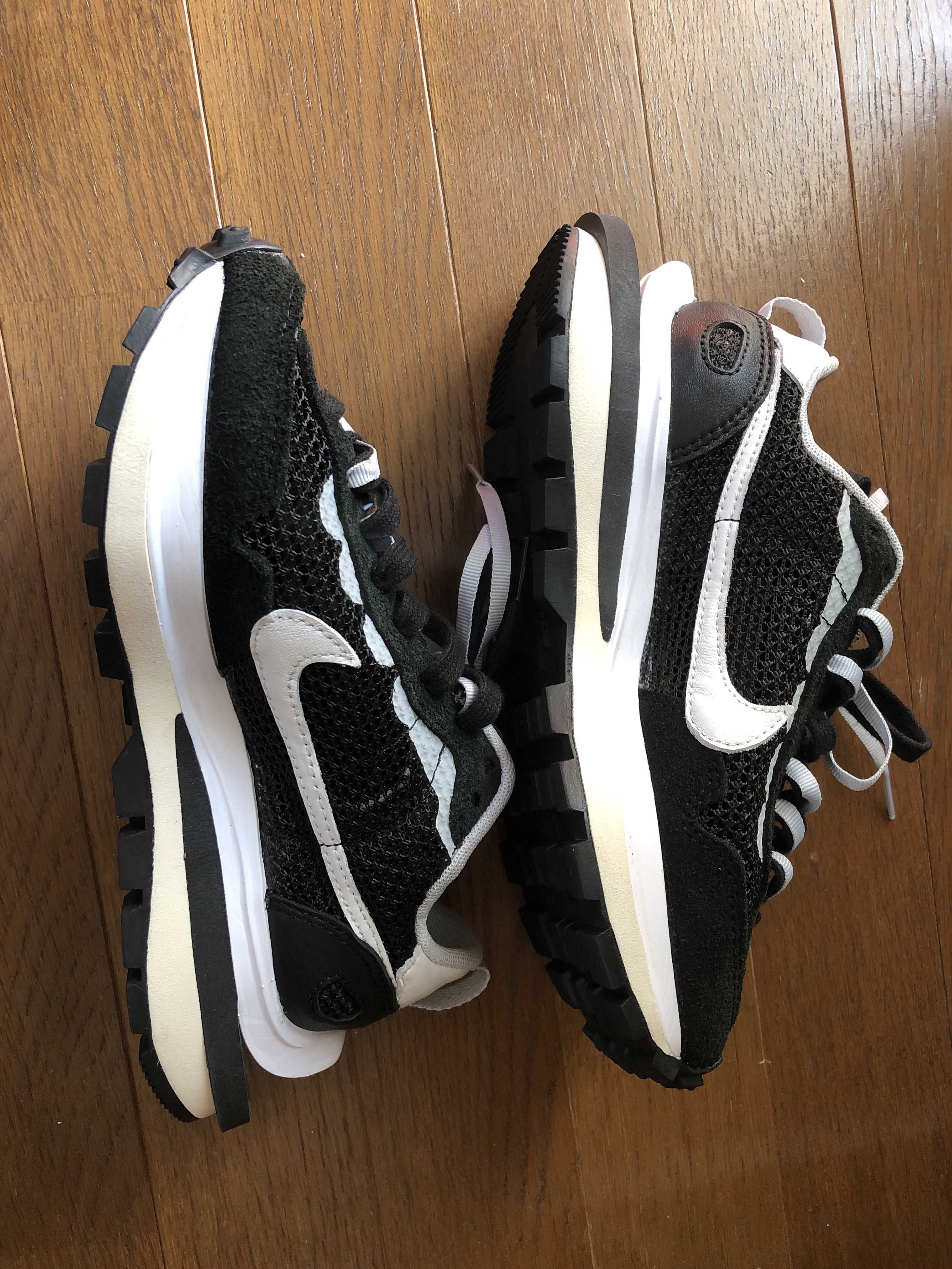 sacai × Nike Vapor Waffle "Black and White"