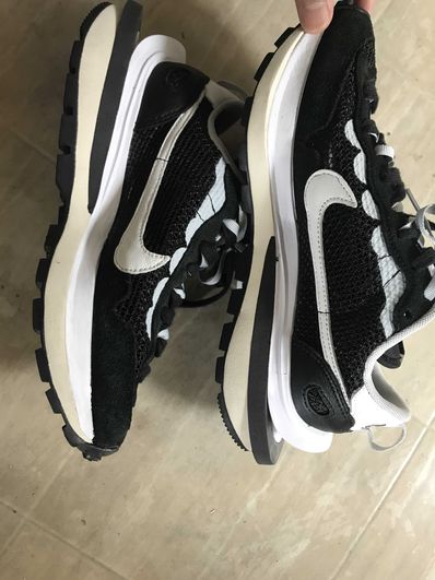 sacai × Nike Vapor Waffle "Black and White"