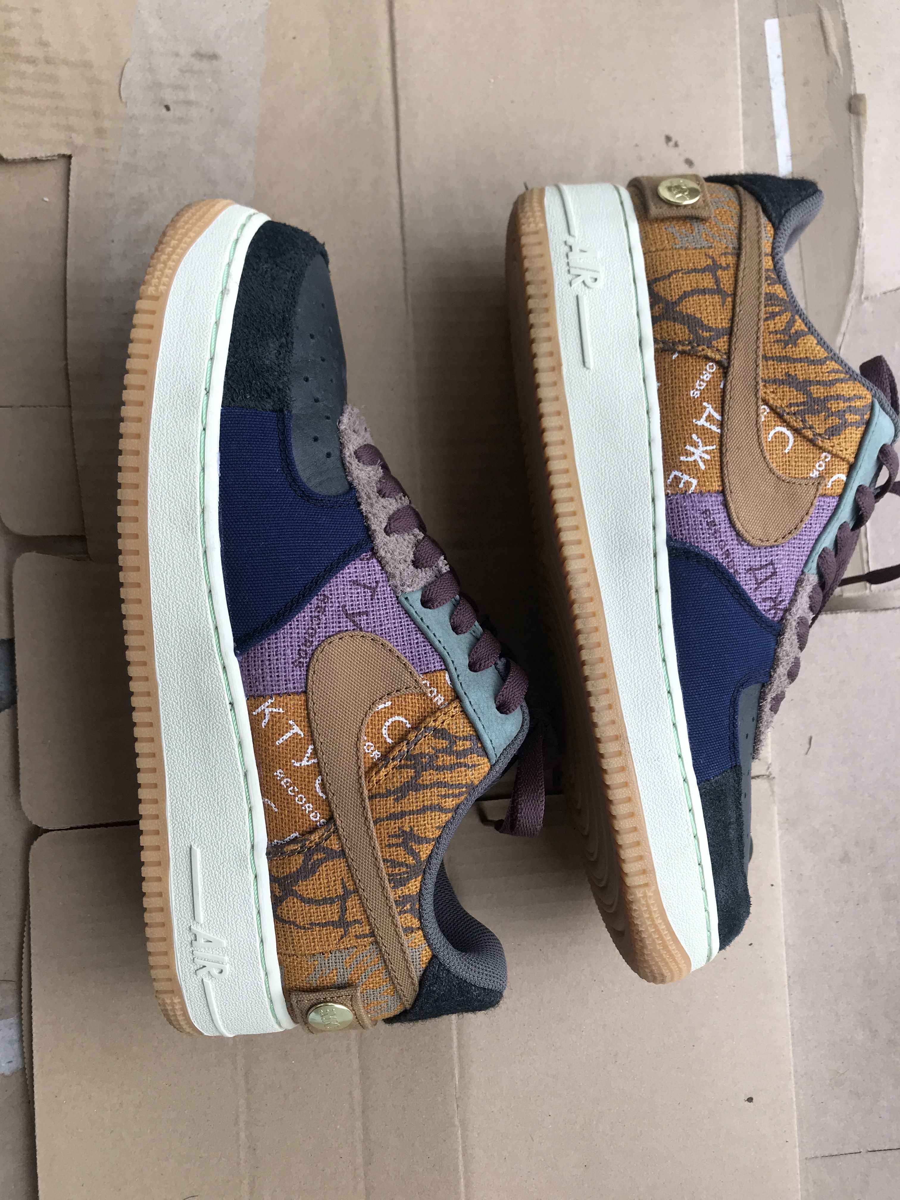 Travis Scott × Nike Air Force 1 Low Cactus Jack "Multi Color"
