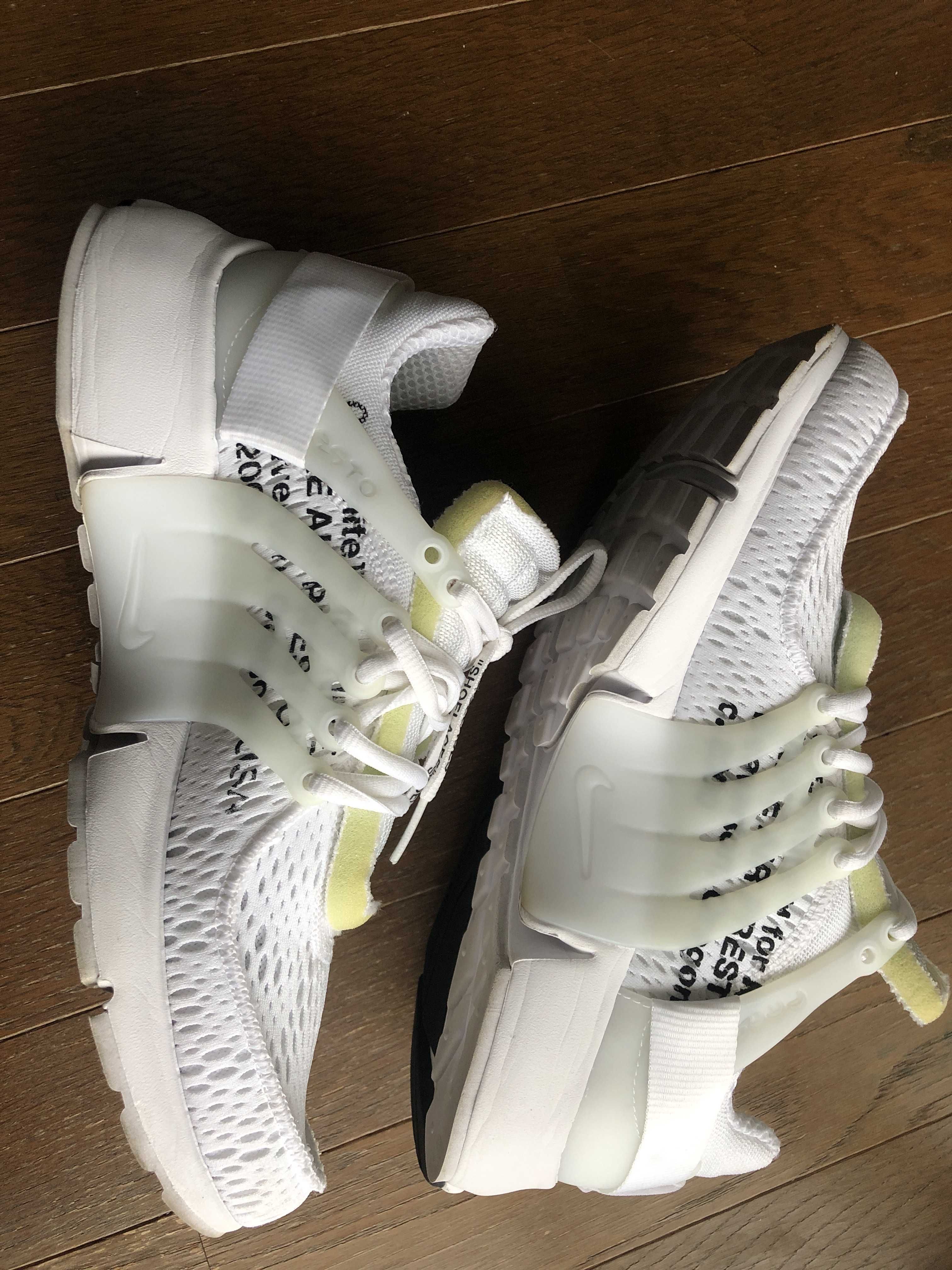Off-White × Nike Air Presto "White/Black/Cone"