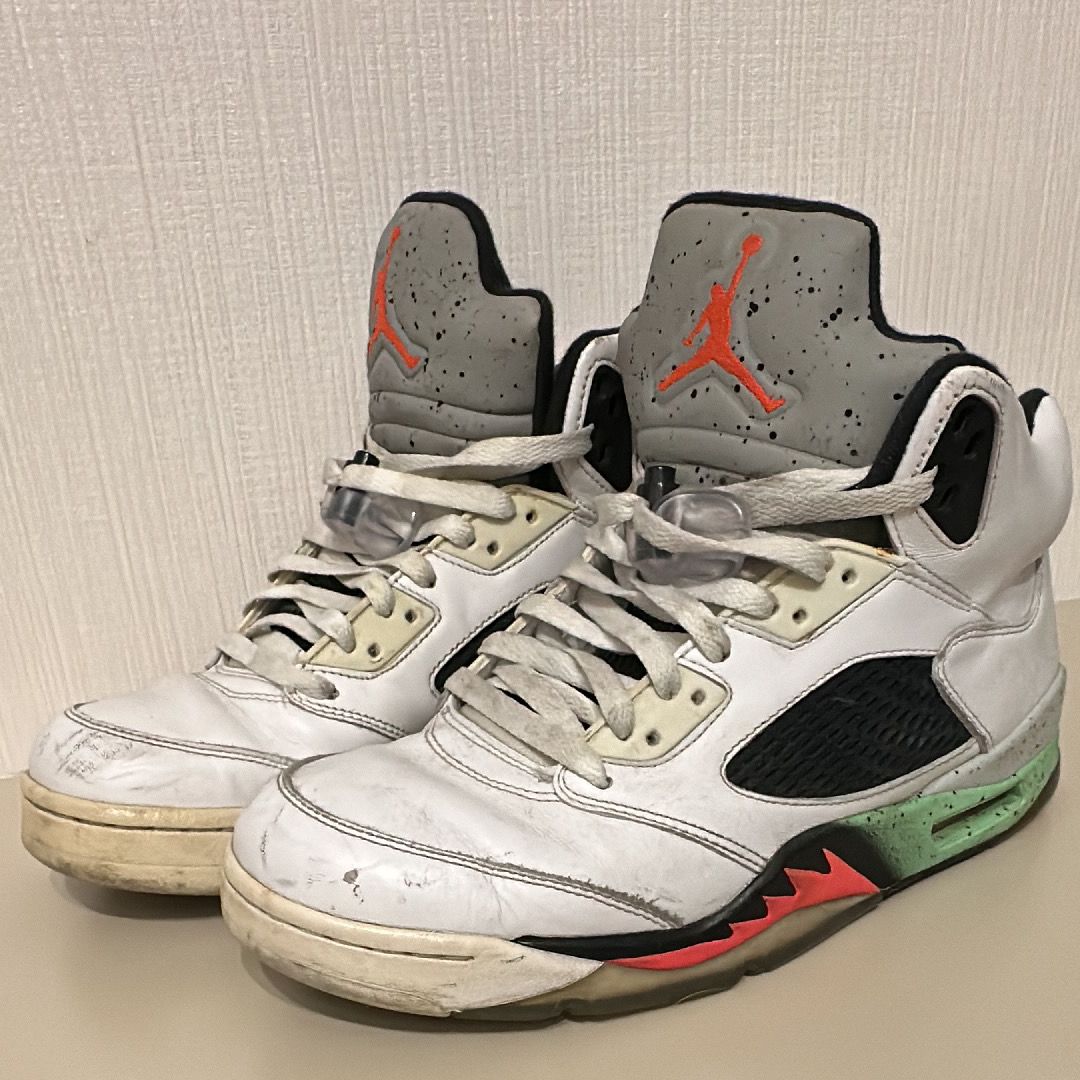 NIKE AIR JORDAN 5 RETRO POISON GREEN