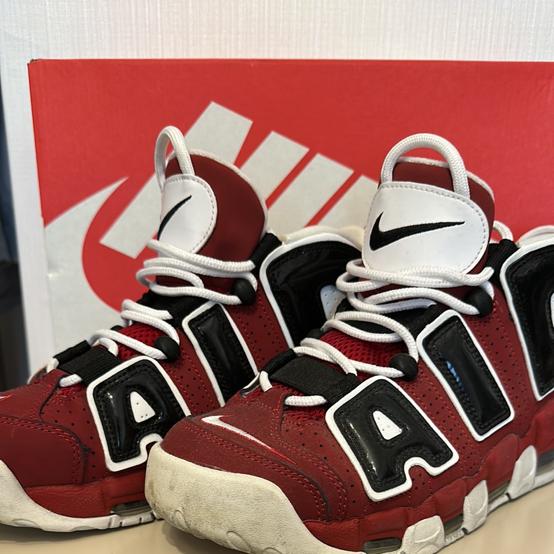 Nike Air More Uptempo ’96 "Black and Varsity Red" (2021)