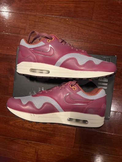 Patta × Nike Air Max 1 "Night Maroon"