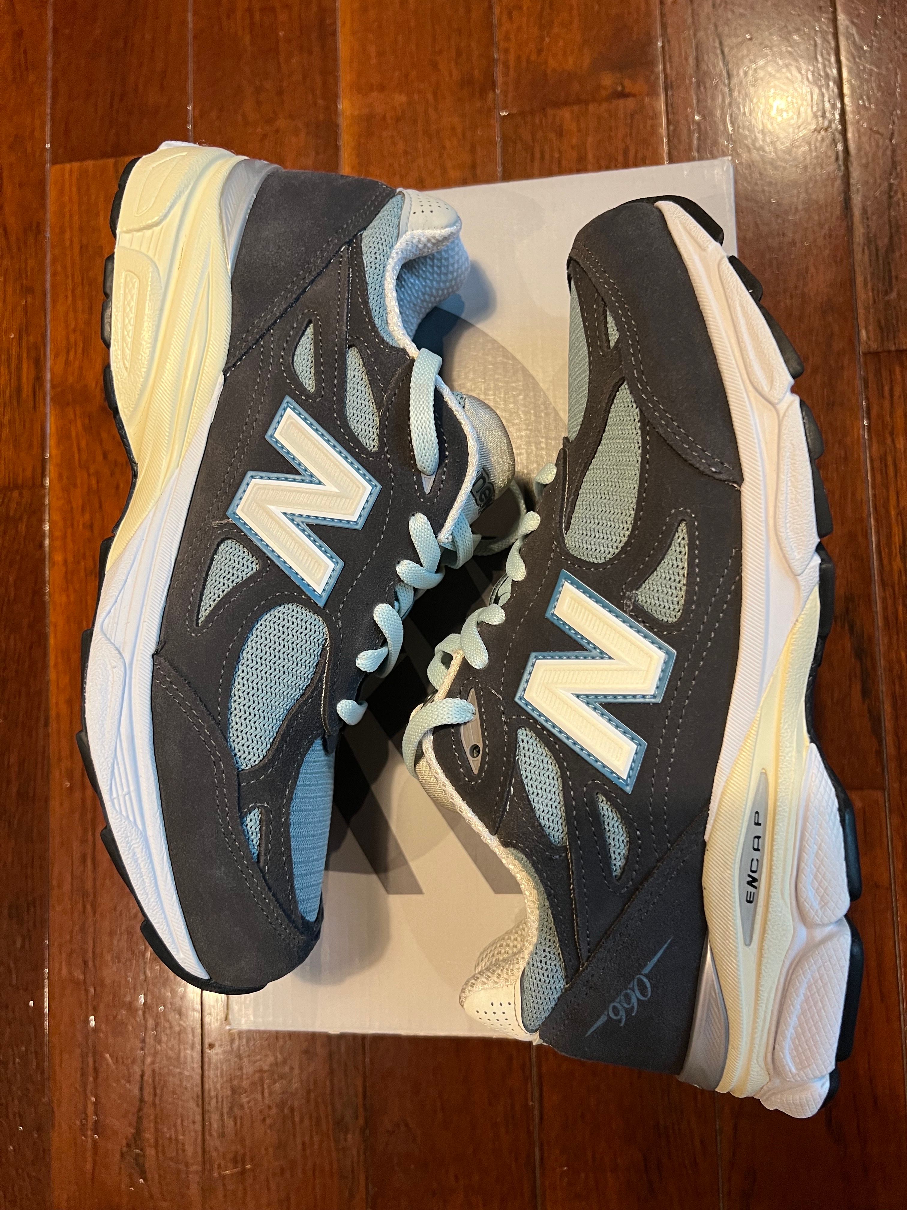 KITH × New Balance 990V3 "Steel Blue"