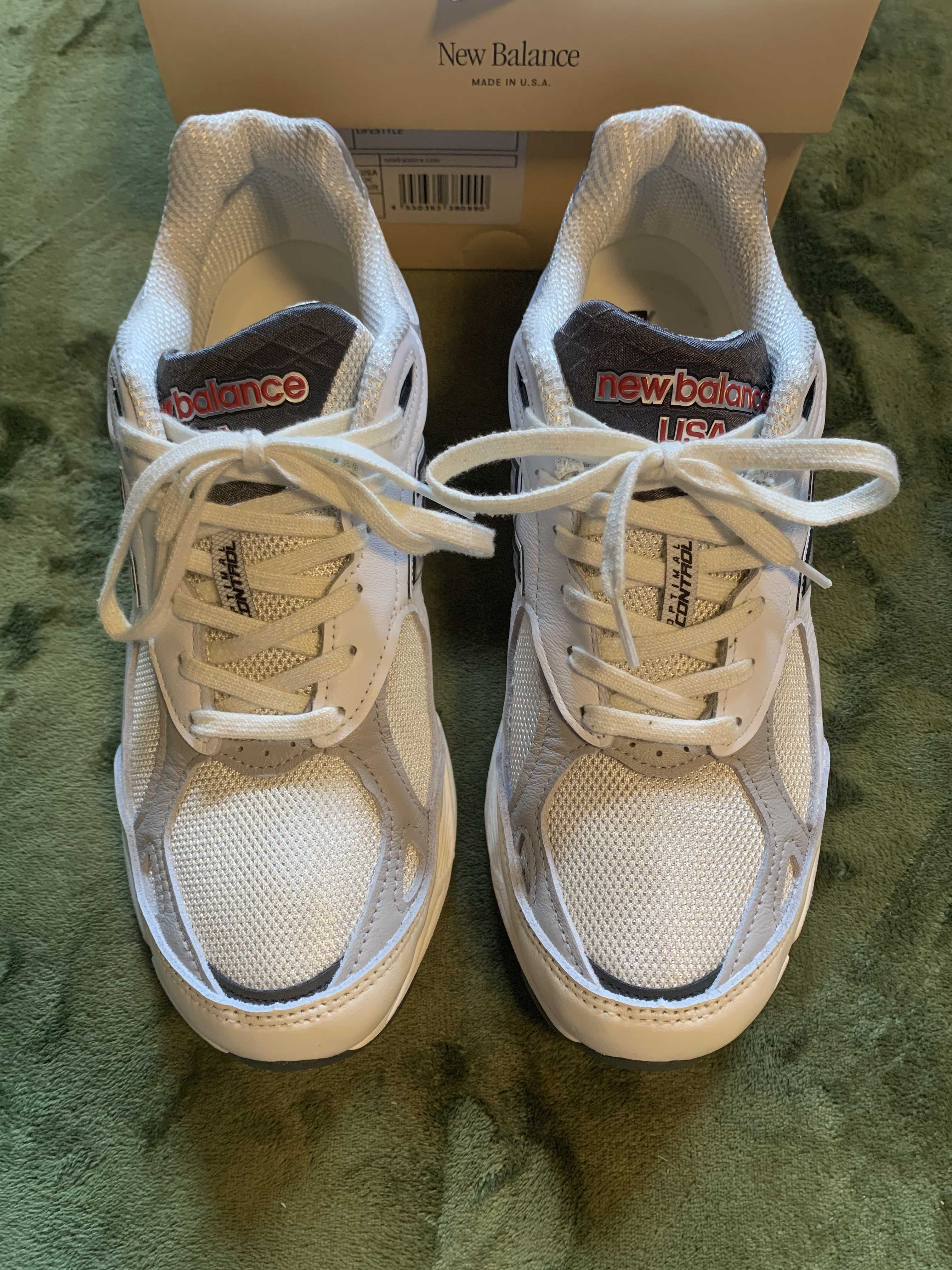 New Balance 990V3 "Sea Salt/Rain Cloud"