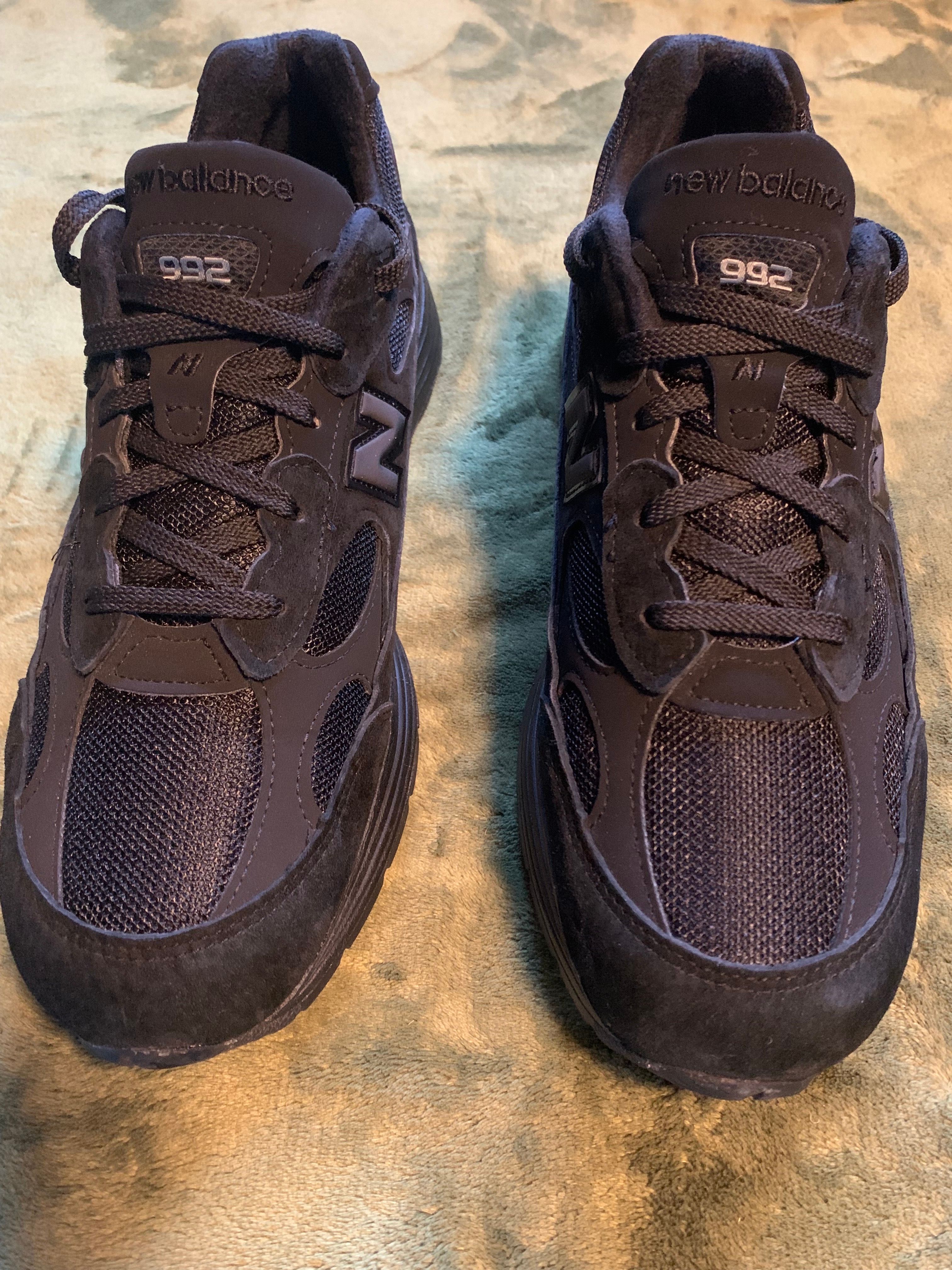 New Balance 992 "Triple Black"