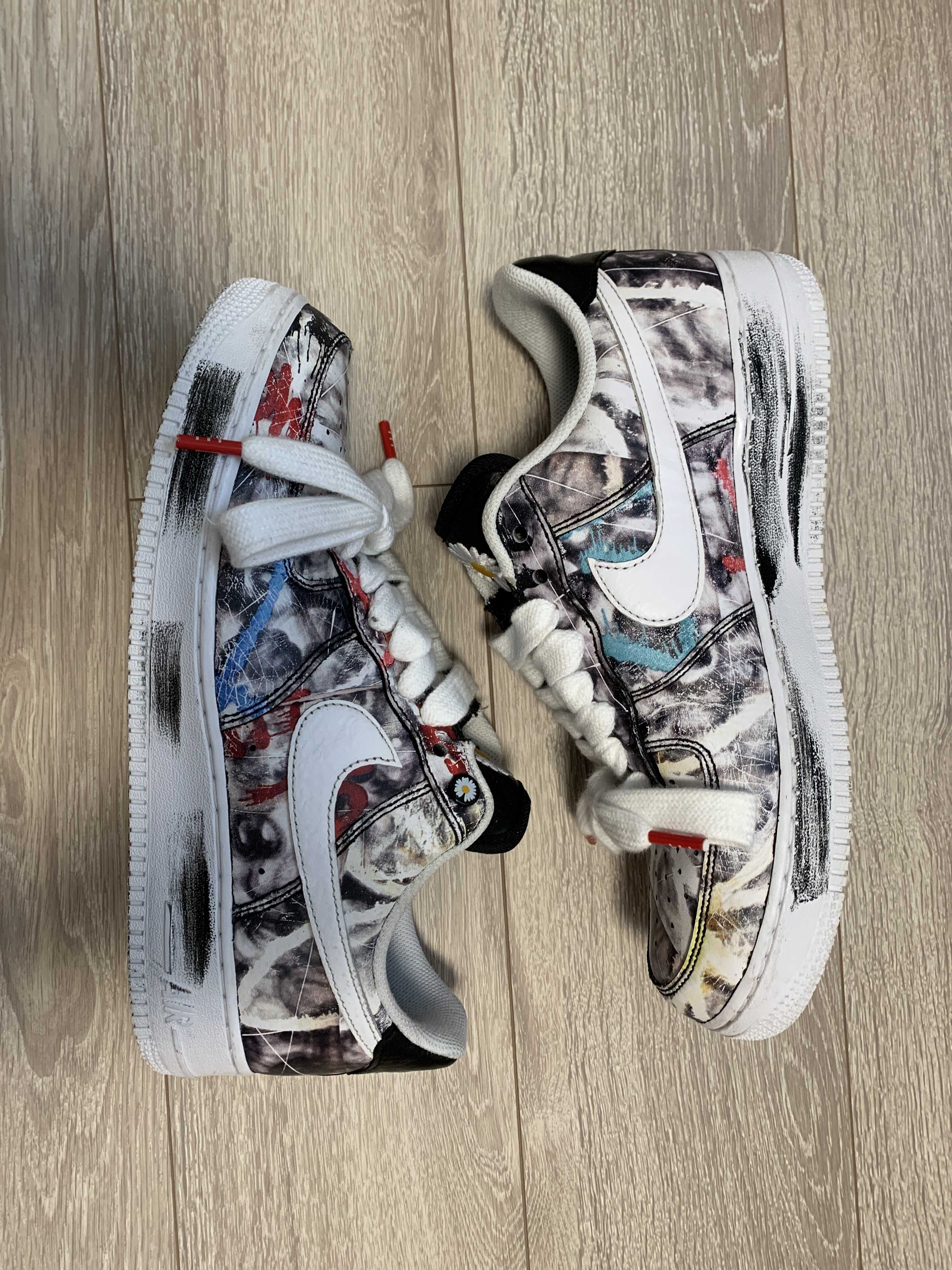 PEACEMINUSONE × Nike Air Force 1 Low Para Noise "Black" / G-DRAGON