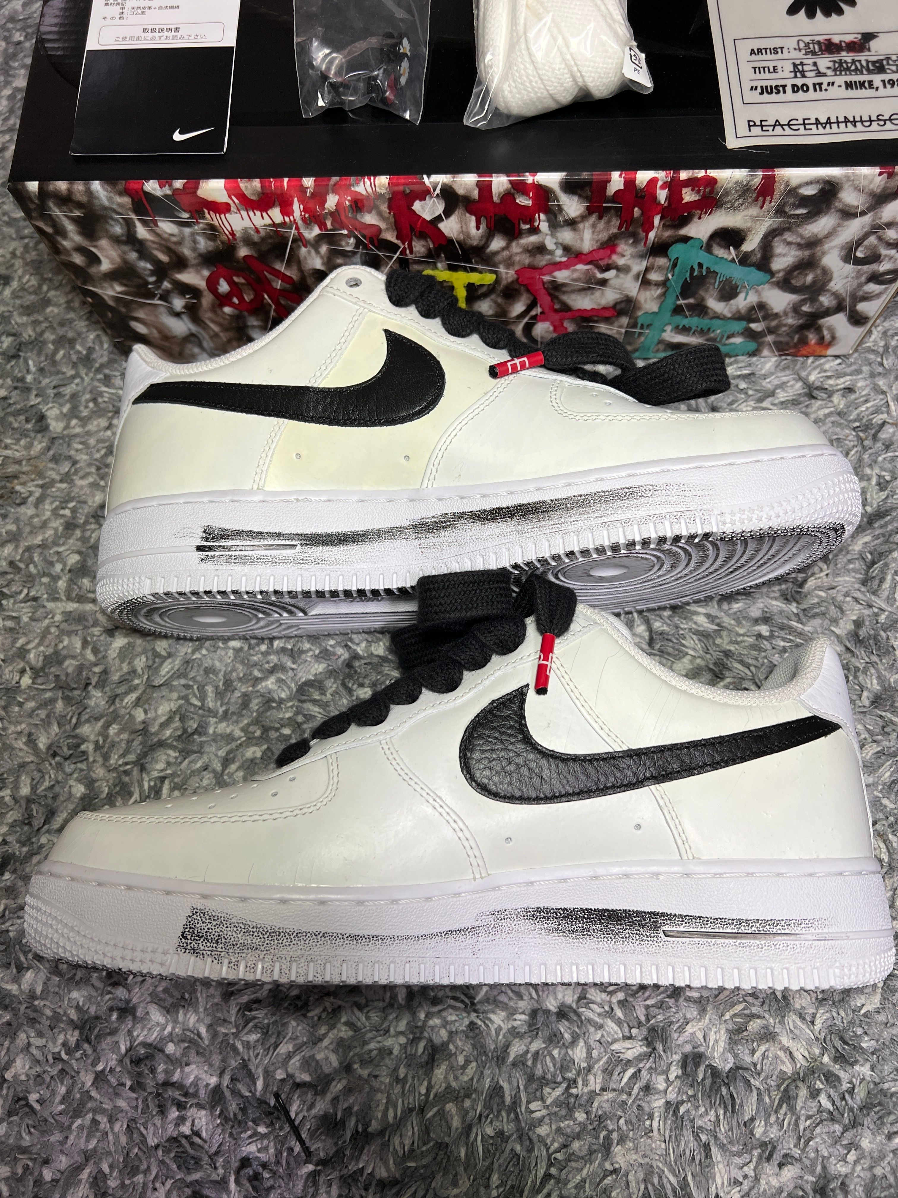 PEACEMINUSONE × Nike Air Force 1 Low "Para-noise/White/Black" / G-DRAGON