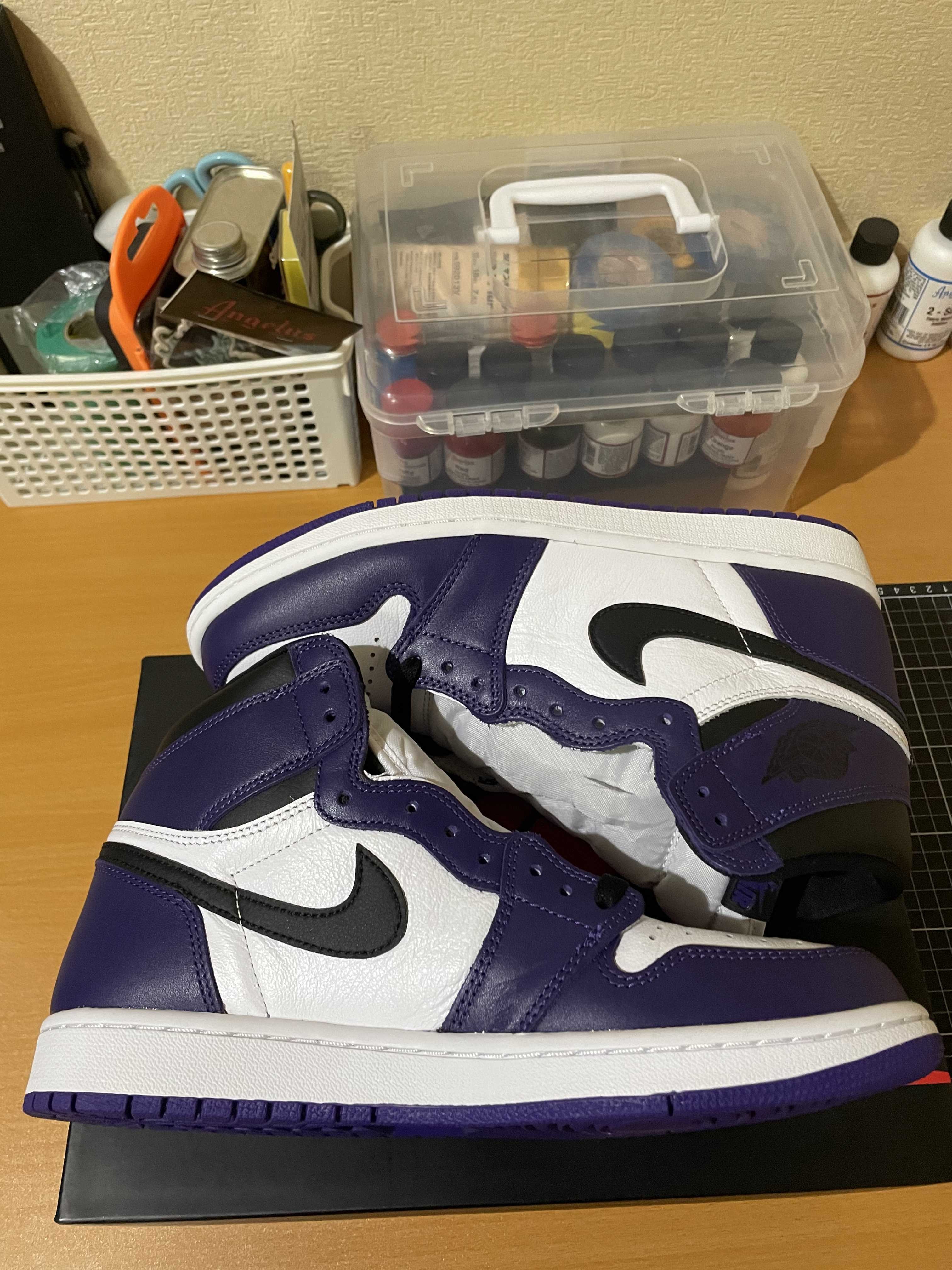 Nike Air Jordan 1 Retro High OG "Court Purple White/Black" (2020)   