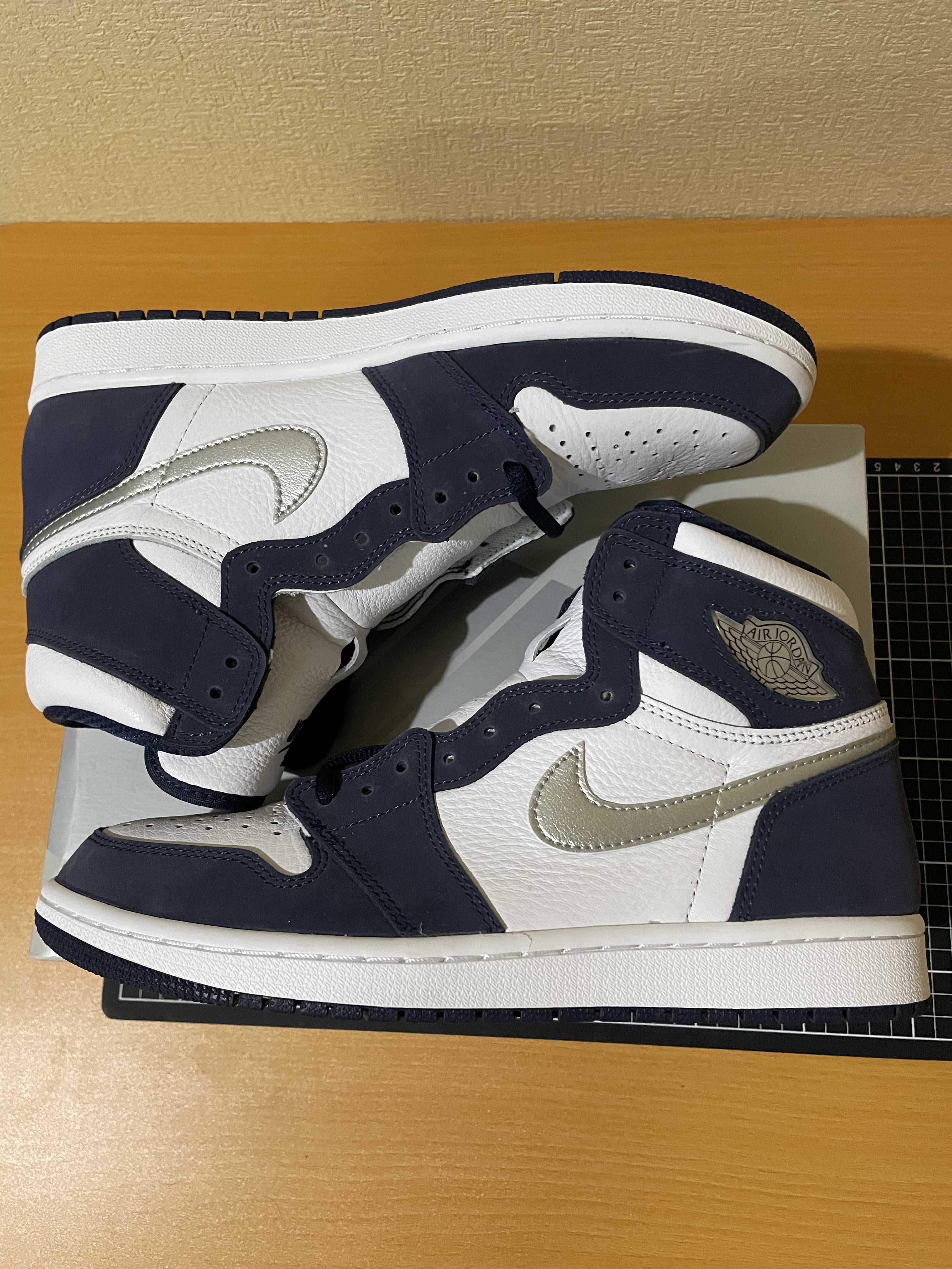 Nike Air Jordan 1 High OG CO.JP "White/Midnight Navy" (2020)(ブリーフケースなし)