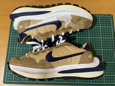 Sacai × Nike Vapor Waffle "Sesame And Blue Void"