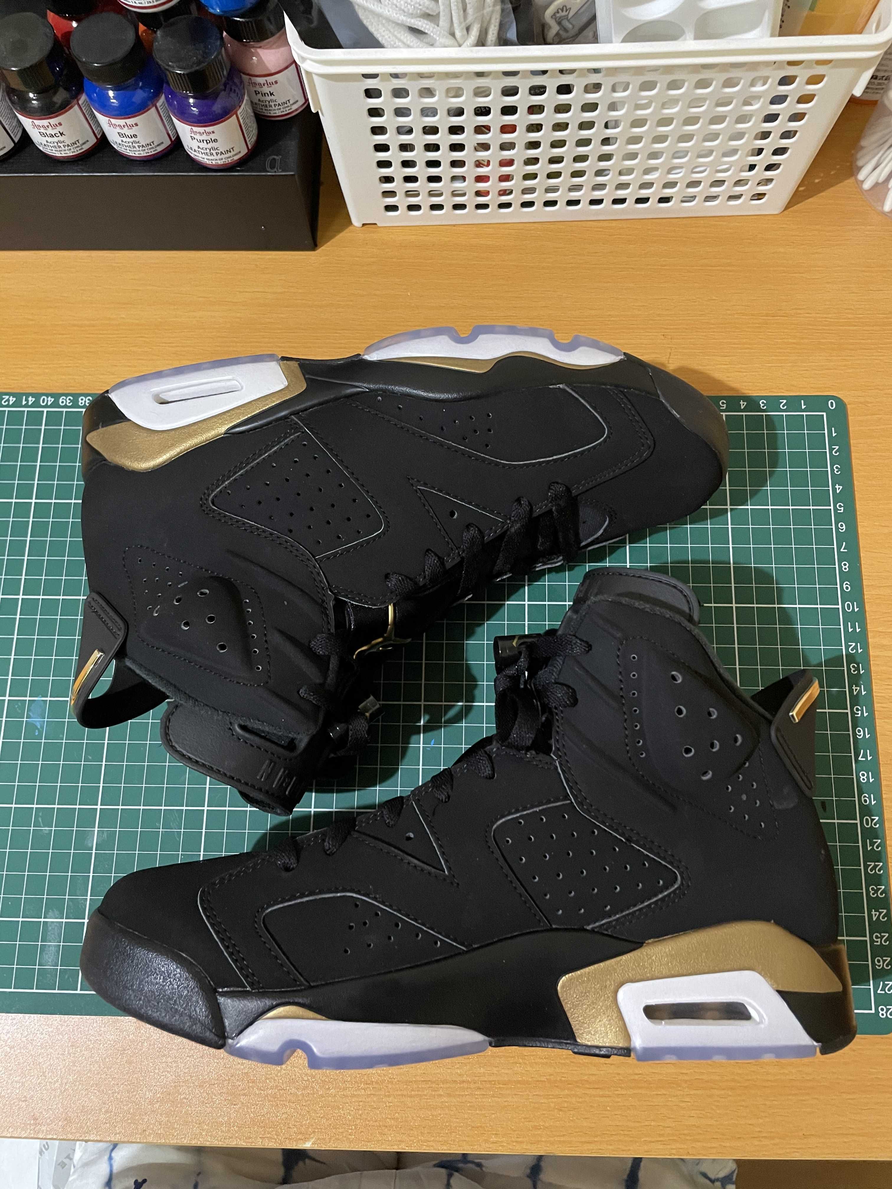Nike Air Jordan 6 DMP "Black/Metallic Gold" (2020)
