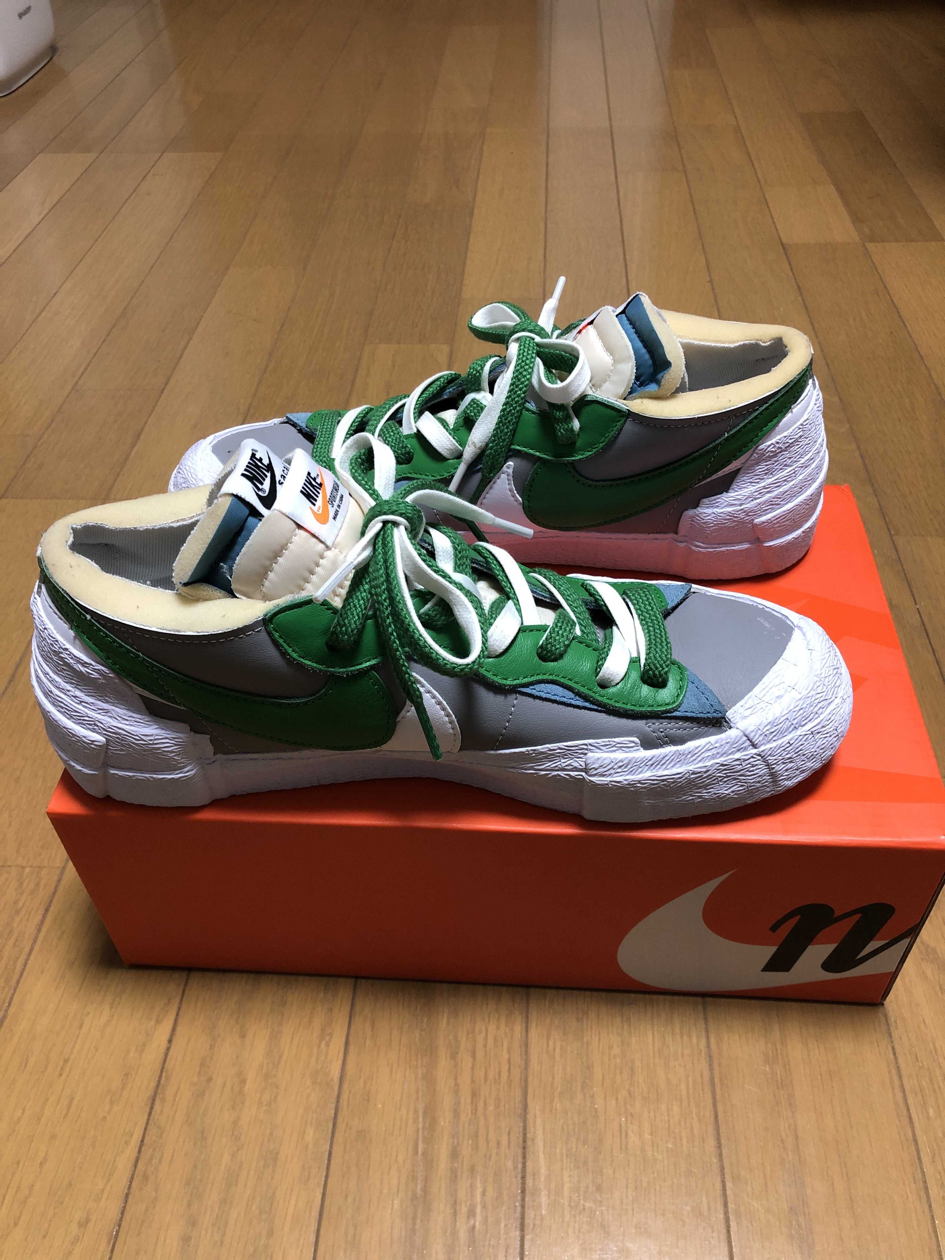 sacai × Nike Blazer Low "Classic Green"