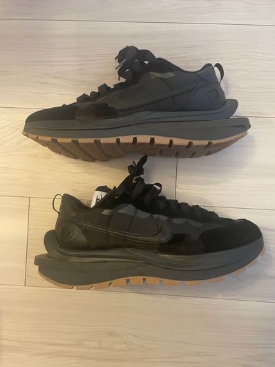 sacai × Nike VaporWaffle "Black Gum"