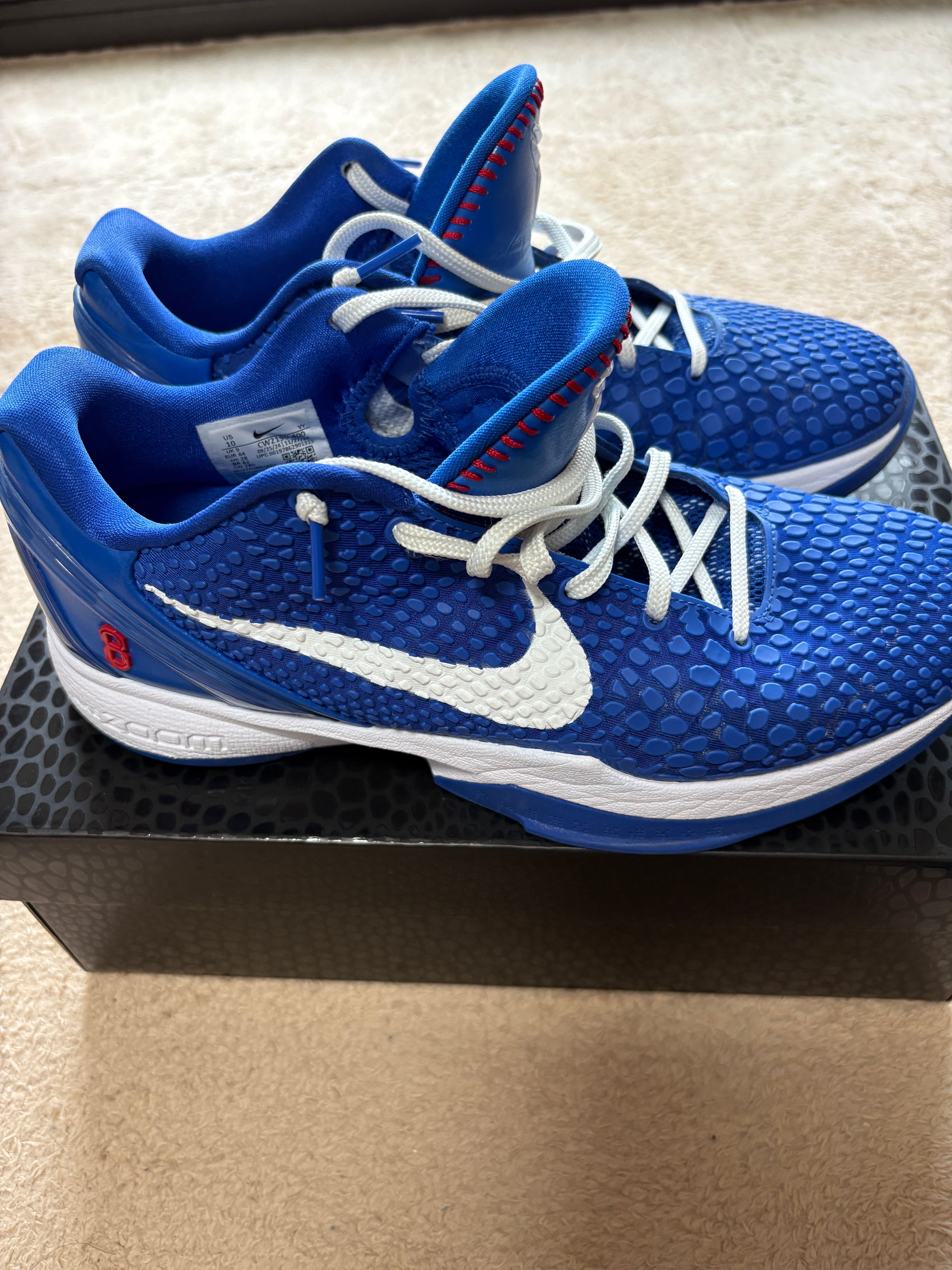 Nike Kobe 6 Protro "Dodgers/Game Royal"