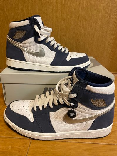 Nike Air Jordan 1 High OG CO.JP "White/Midnight Navy" (2020)(ブリーフケースなし)