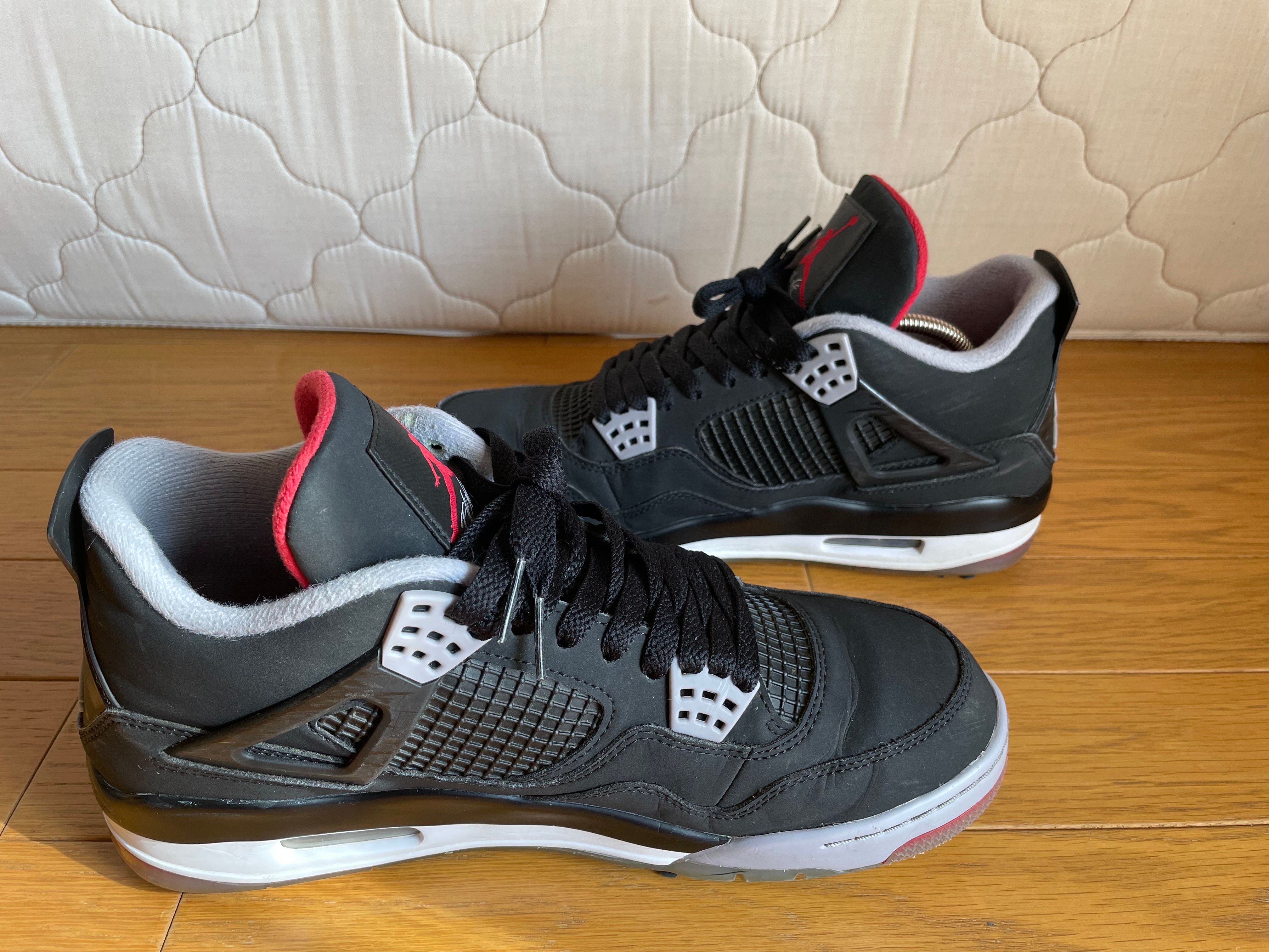 Nike Air Jordan 4 Golf "Bred"