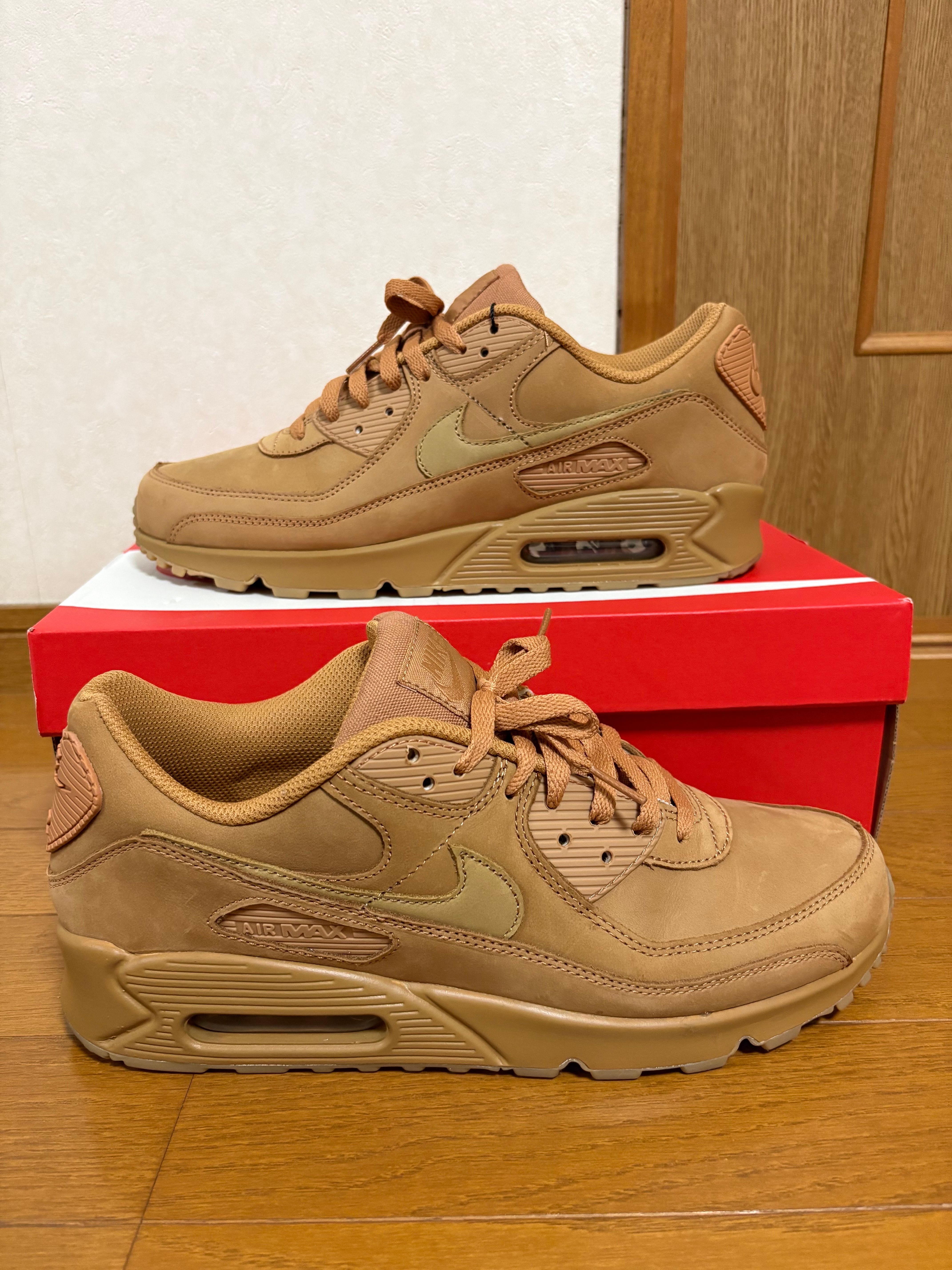 Nike Air Max 90 PRM "Flax/Gum Light Brown/Wheat"