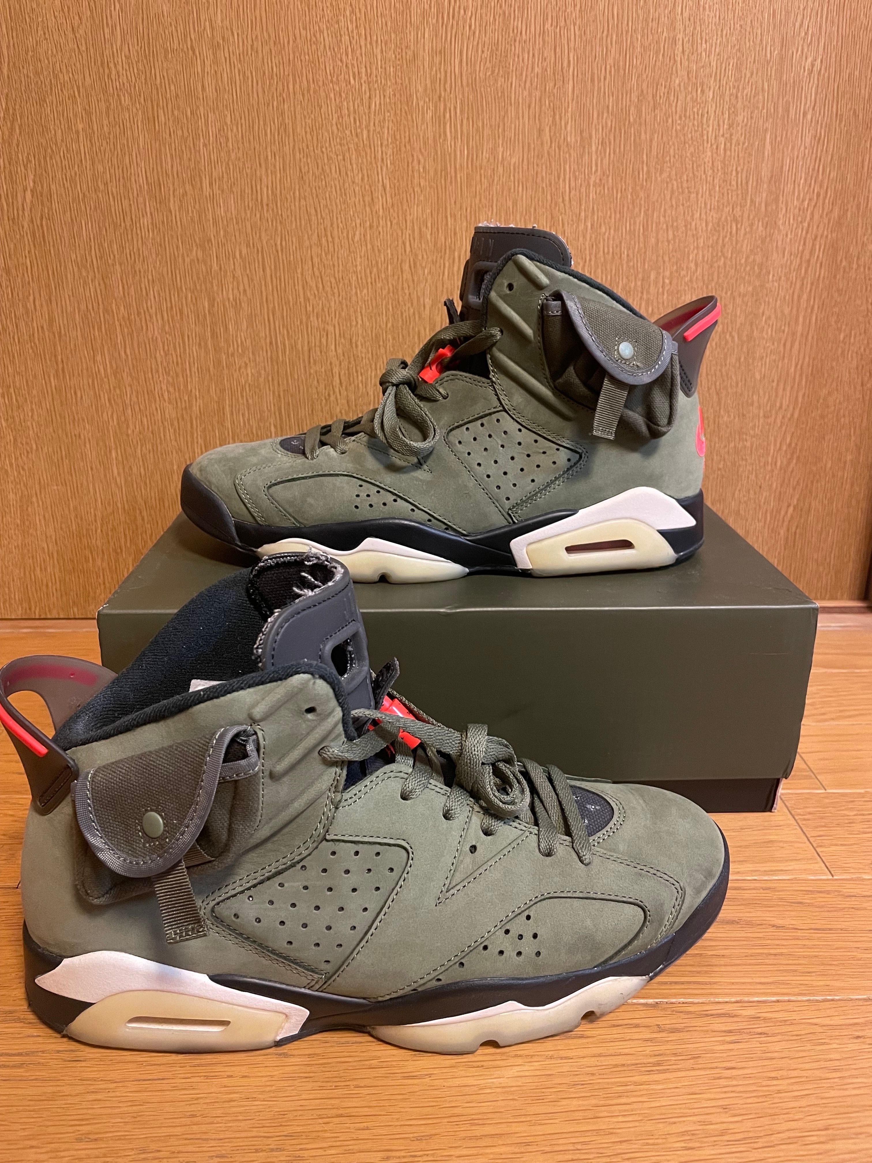 Travis Scott × Nike Air Jordan 6 Retro "Medium Olive"