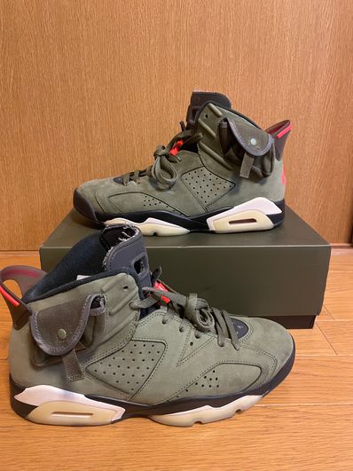 Travis Scott × Nike Air Jordan 6 Retro "Medium Olive"