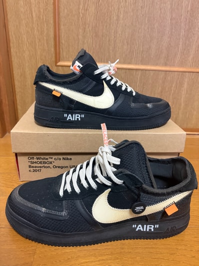 Off-White × Nike Air Force 1 Low "Black"