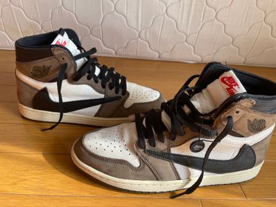 Travis Scott × Nike Air Jordan 1 Retro High OG TS SP "Sail/Dark Mocha"