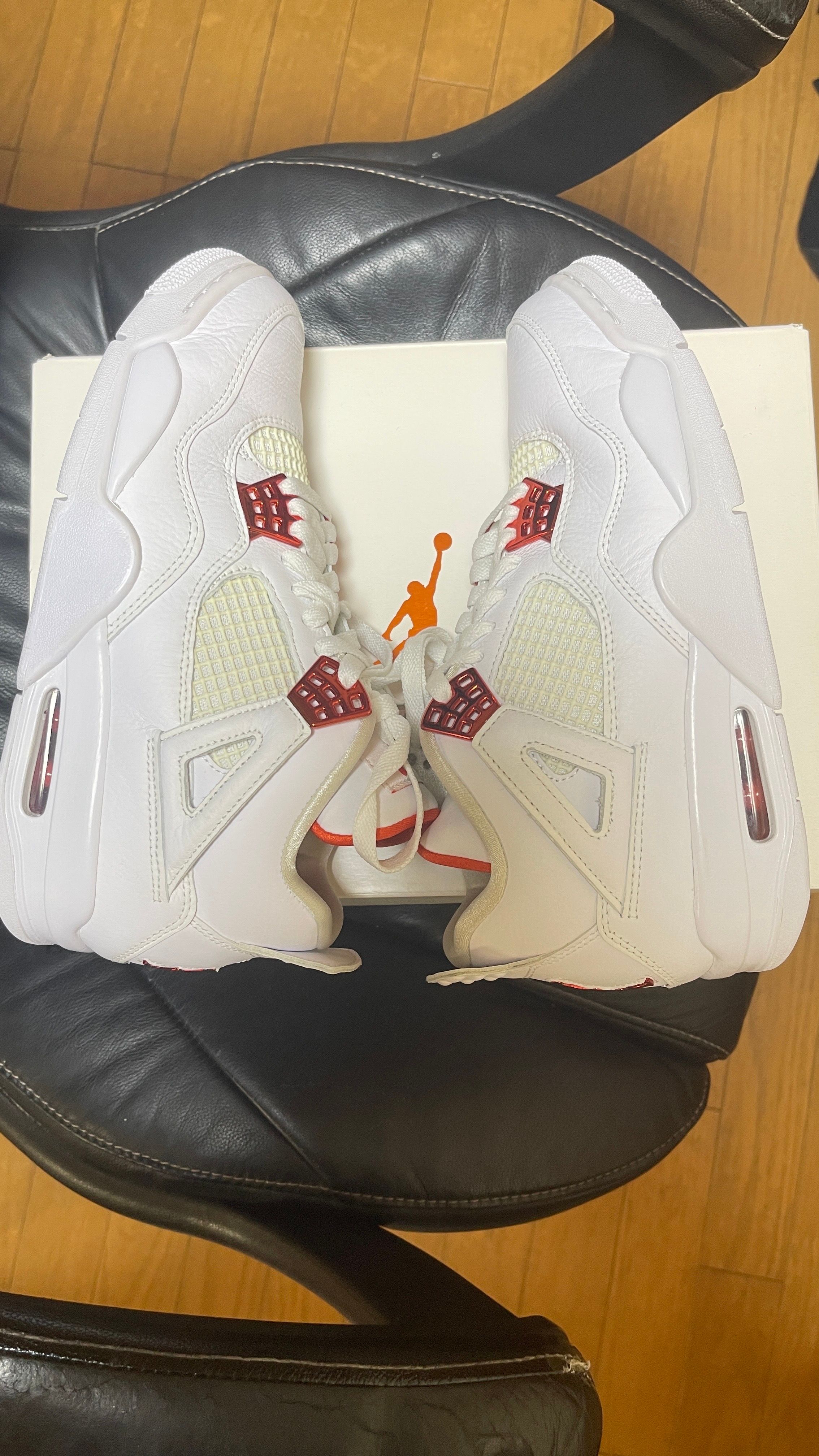 Nike Air Jordan 4 Retro "White/Team Orange"