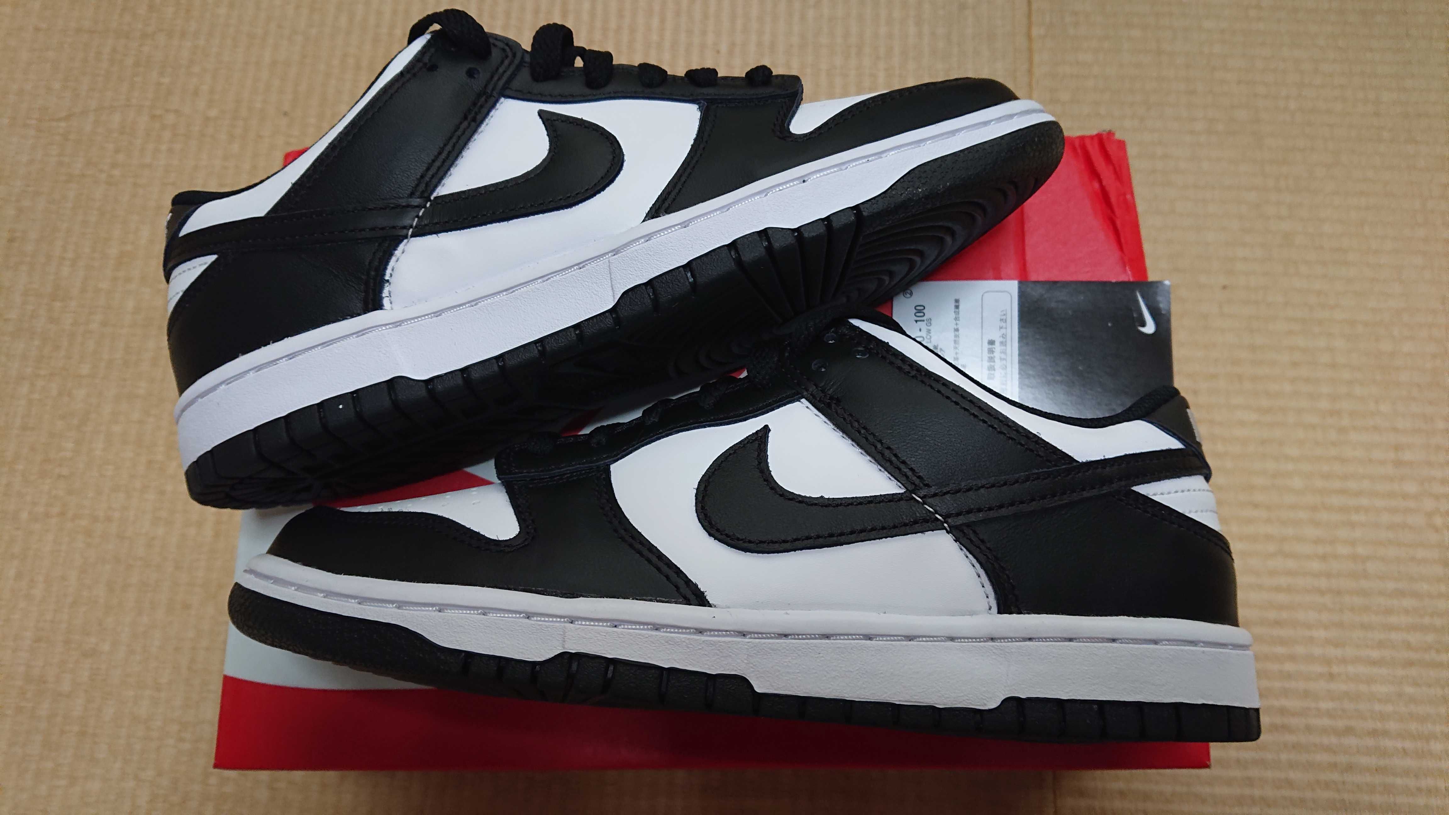 Nike GS Dunk Low "White/Black"
