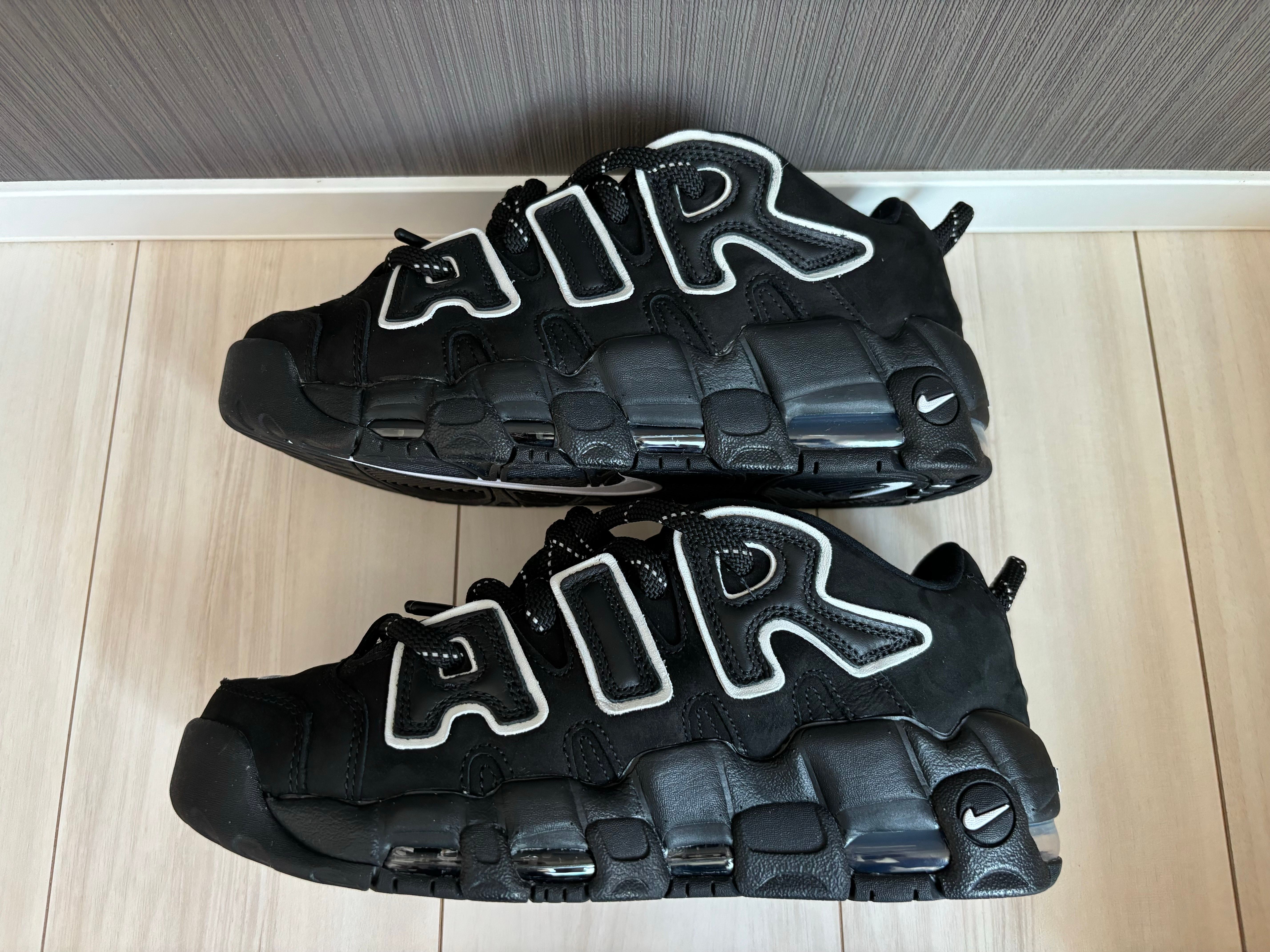 AMBUSH × Nike Air More Uptempo Low "Black and White"
