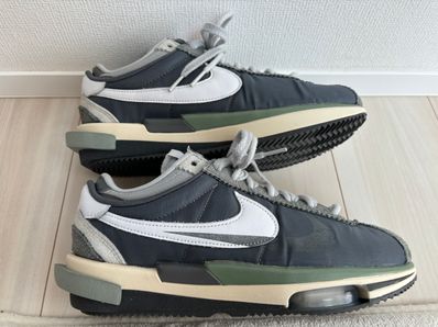 sacai × Nike Zoom Cortez "Iron Grey"
