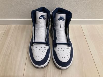 Nike Air Jordan 1 High OG CO.JP "White/Midnight Navy" (2020) (Standard Box)