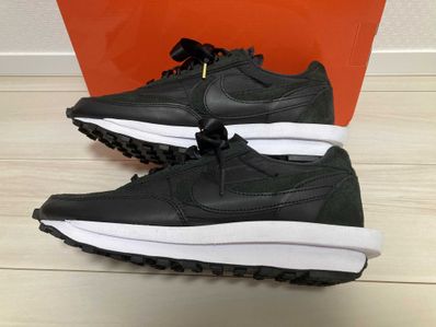 sacai × Nike LDV Waffle "Triple Black"