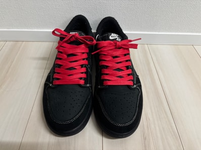 Travis Scott × Nike Air Jordan 1 Low OG SP "Black Phantom"