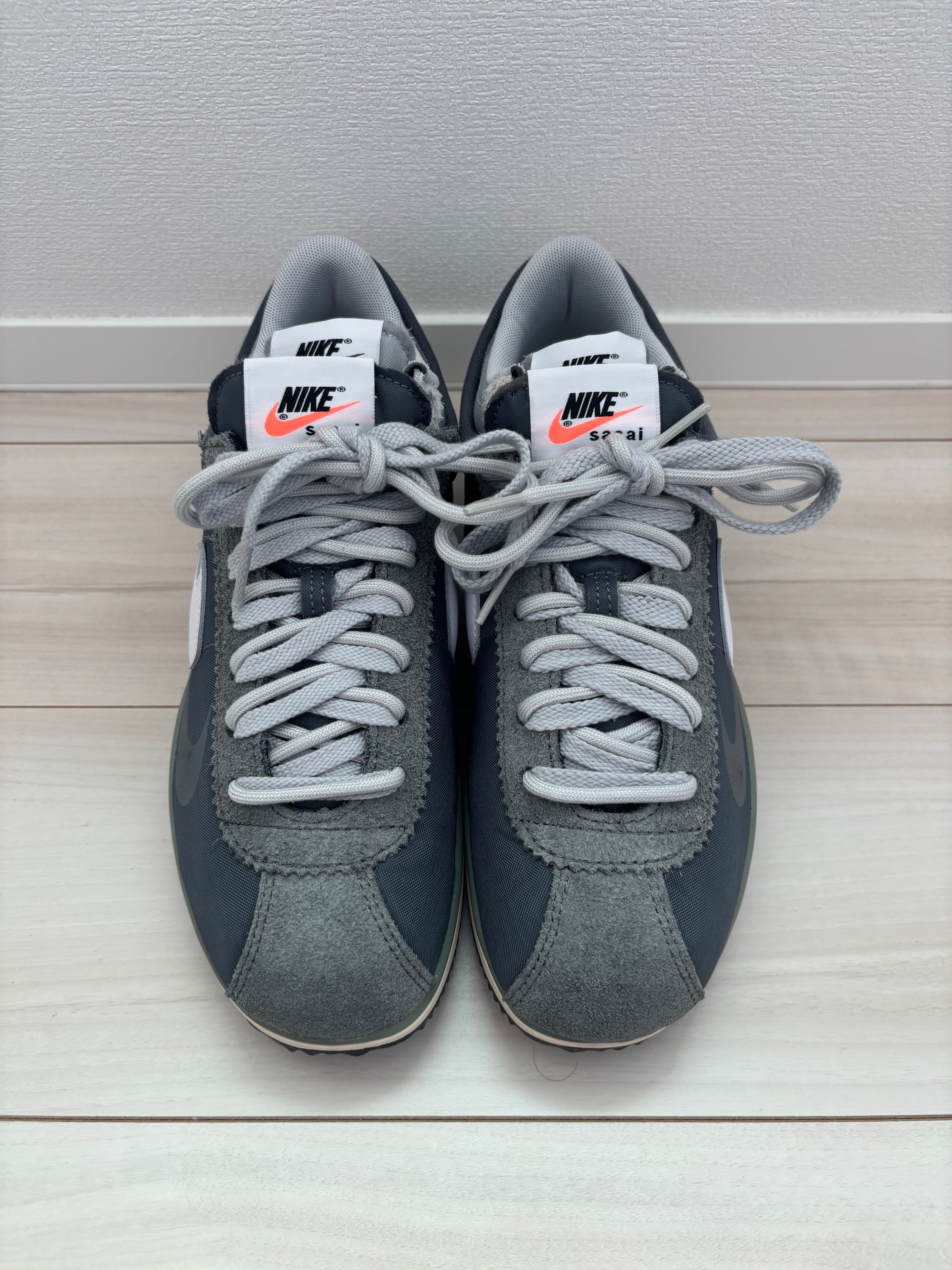sacai × Nike Zoom Cortez "Iron Grey"
