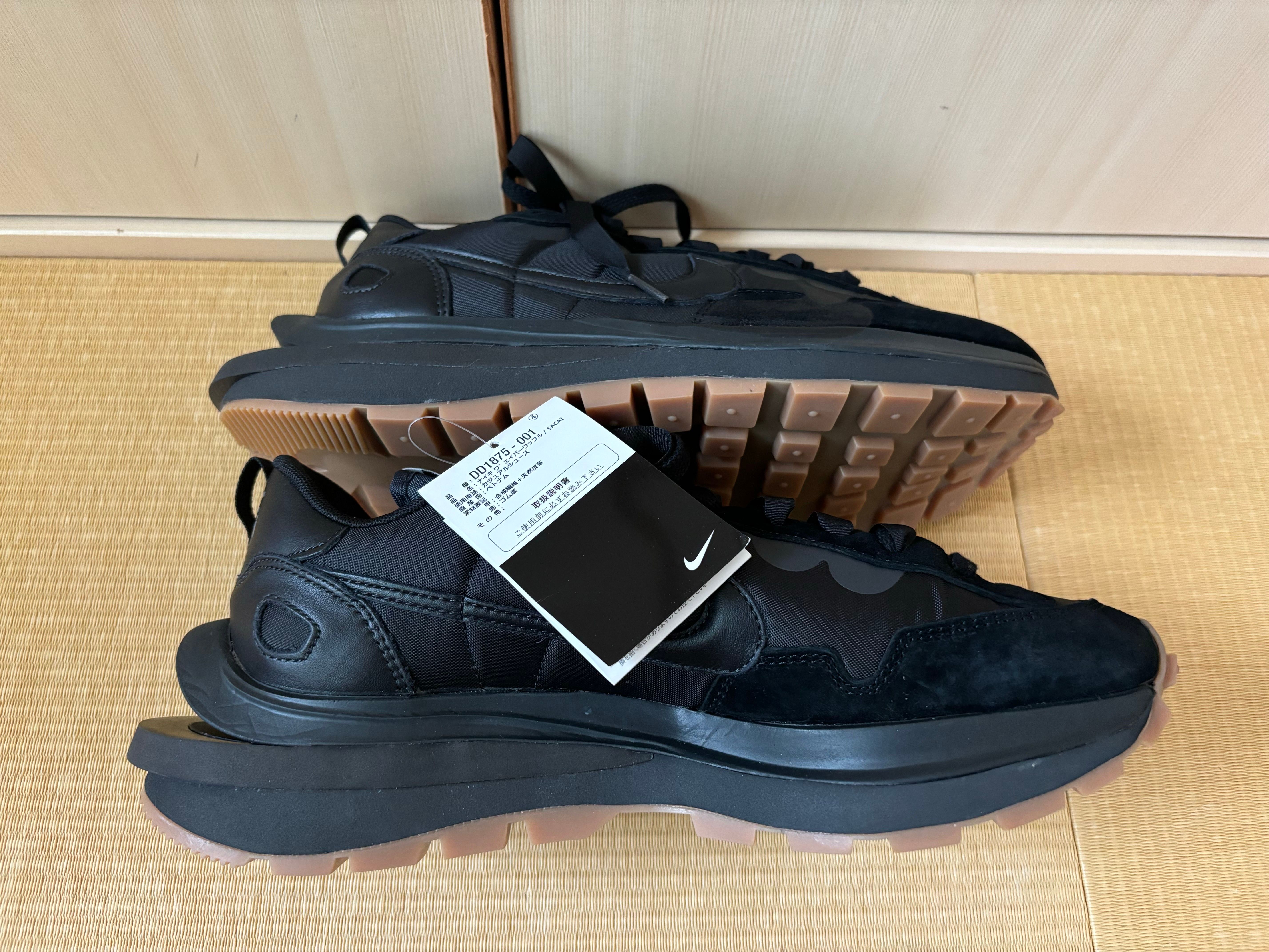 sacai × Nike VaporWaffle "Black Gum"