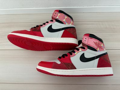 Spider-Man × Nike Air Jordan 1 Retro High OG SP "Spider-Man: Across the Spider-Verse/University Red"