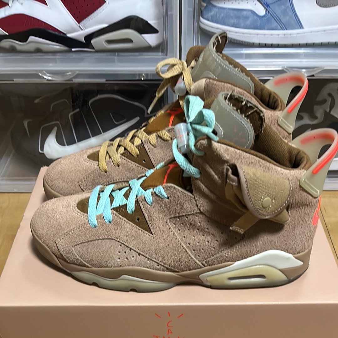 Travis Scott × Nike Air Jordan 6 "British Khaki"
