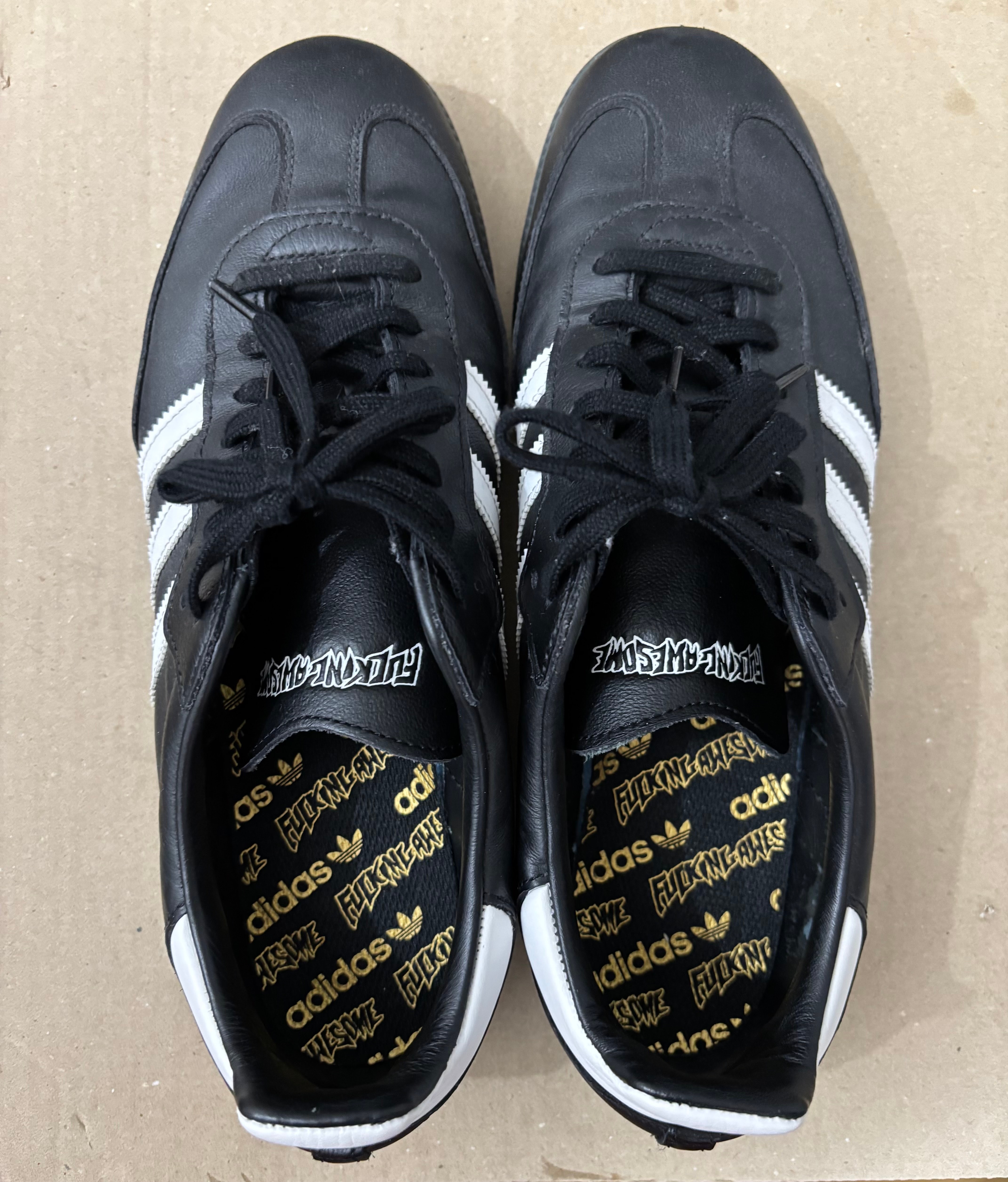 Fucking Awesome × asidas Samba "Core Black"