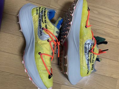 Off-White × Nike Women's Vapor Street "Tour Yellow"