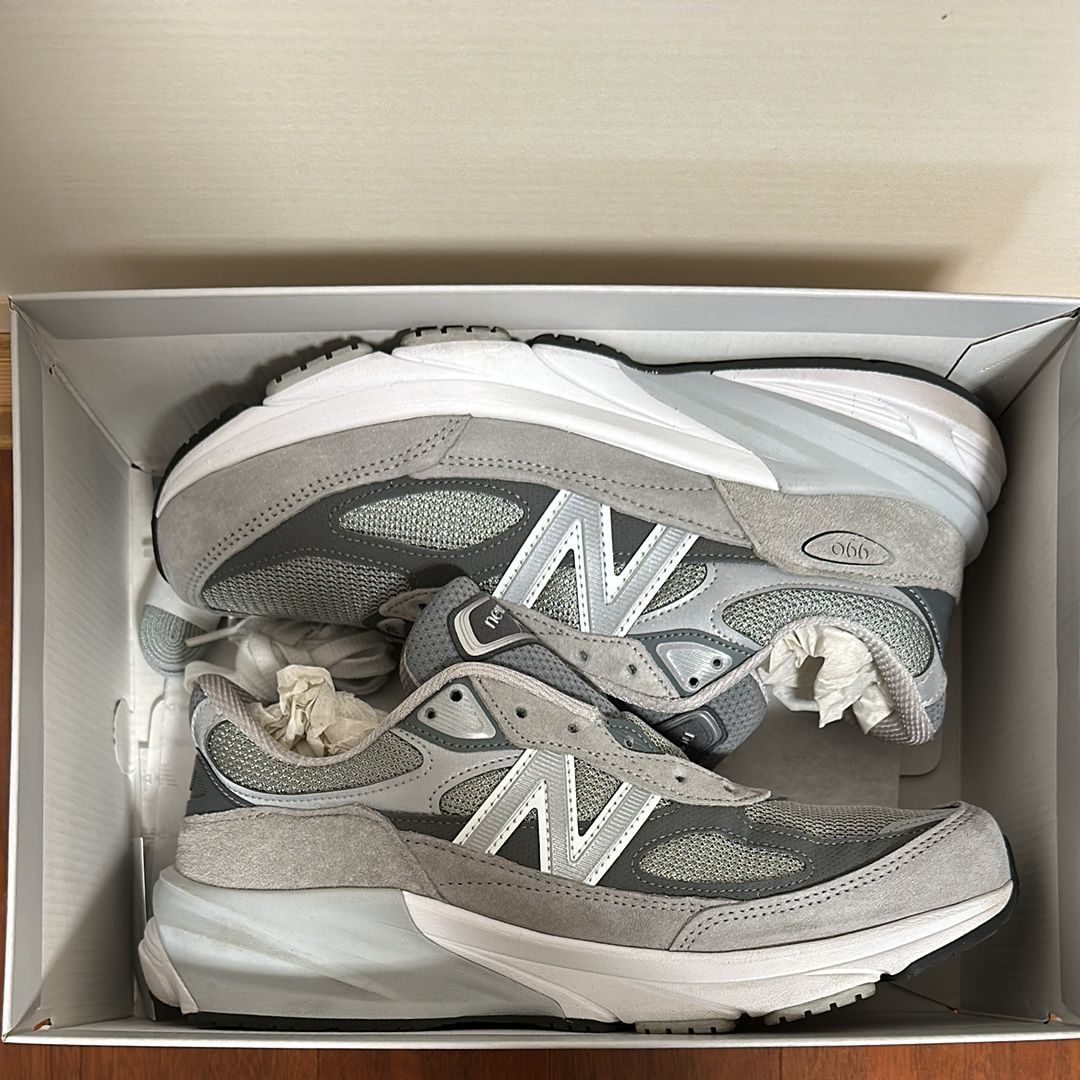 New Balance 990V6 "Gray" (Heel Logo NB)