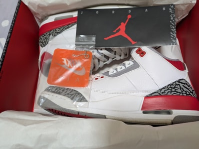 Nike Air Jordan 3 Retro OG "Fire Red" (2022)