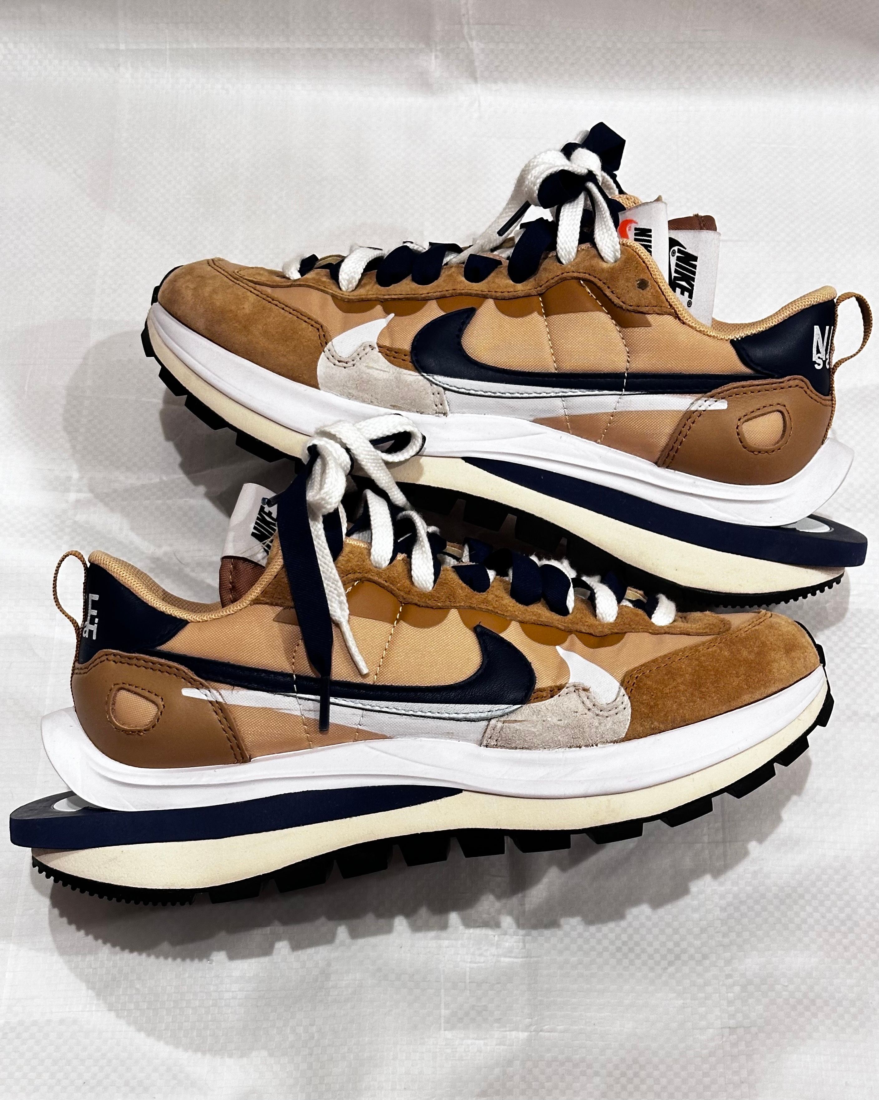 Sacai × Nike Vapor Waffle "Sesame And Blue Void"