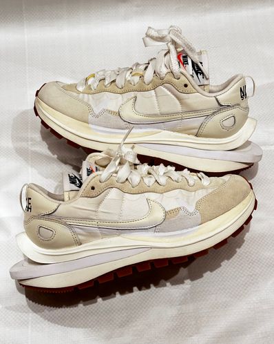sacai × Nike Vapor Waffle "White Gum"