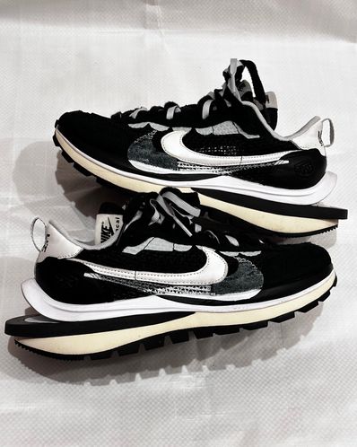 sacai × Nike Vapor Waffle "Black and White"