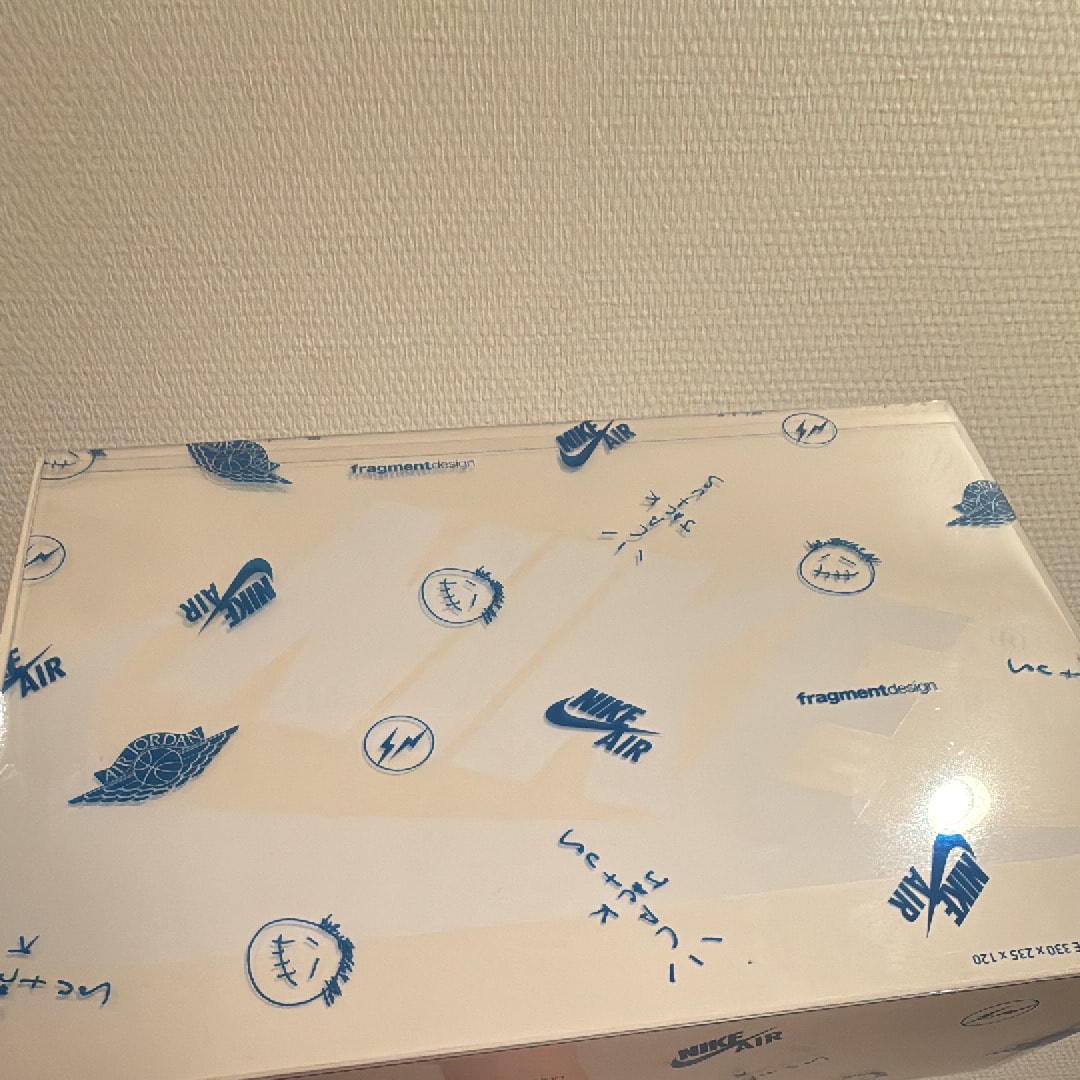 Travis Scott × fragment design × Nike Air Jordan 1 Low OG "Sail/Military Blue"