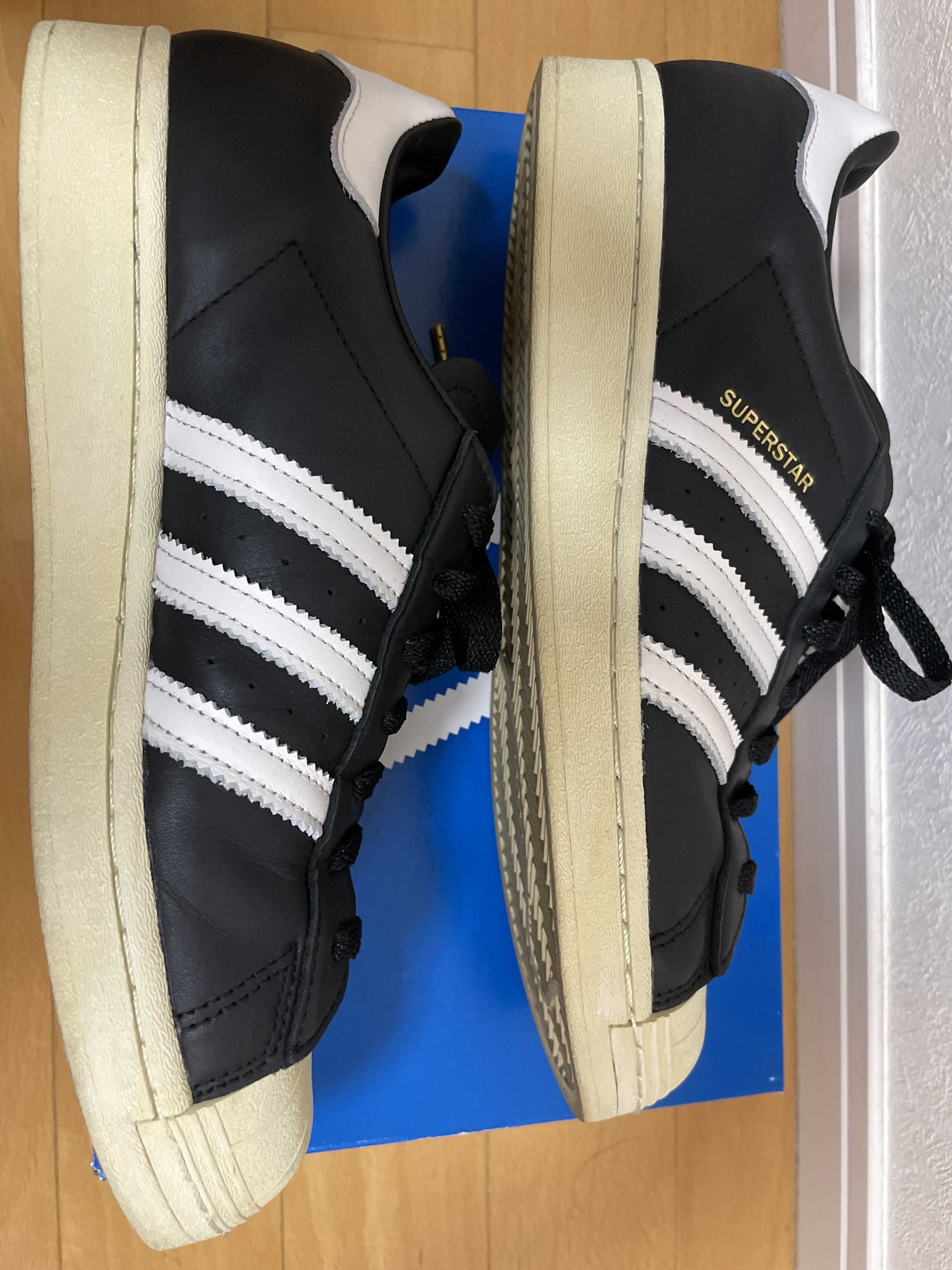 adidas Superstar "Black White Sail"